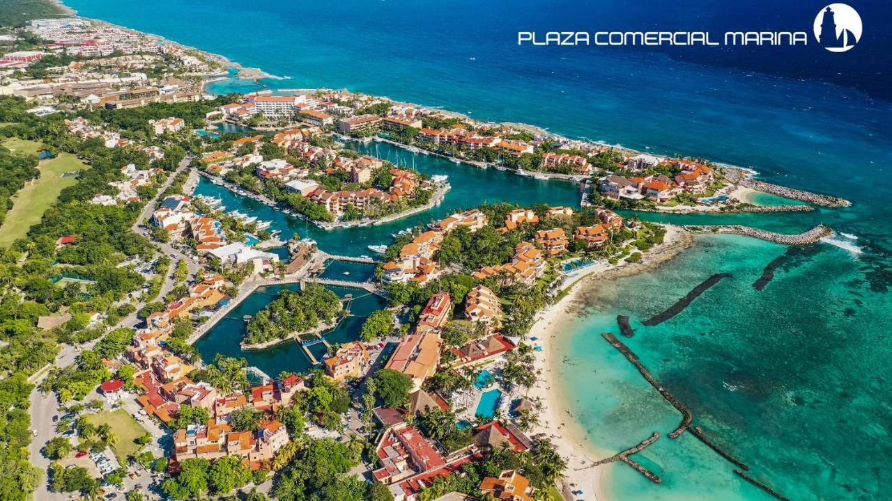Private Rooms In A Hotel-Type Apartment - Super Located Puerto Aventuras Eksteriør billede