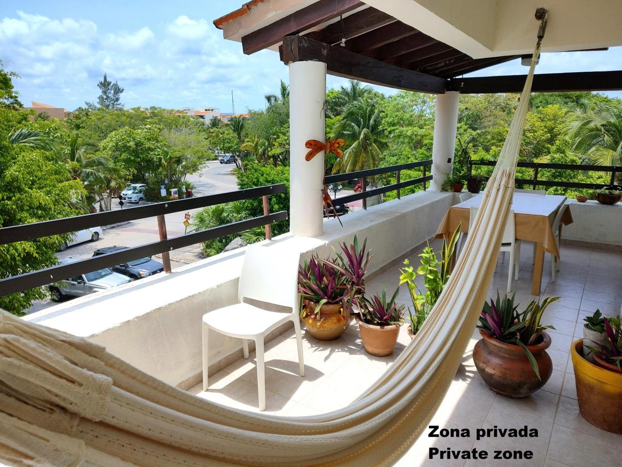 Private Rooms In A Hotel-Type Apartment - Super Located Puerto Aventuras Eksteriør billede